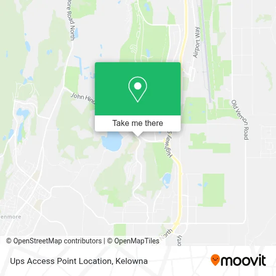 Ups Access Point Location plan