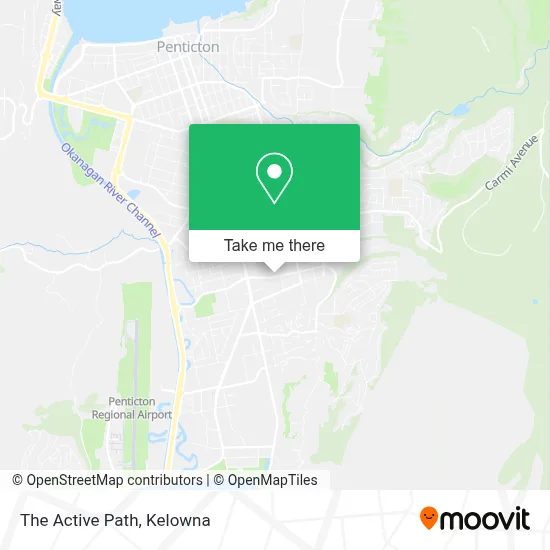 The Active Path map