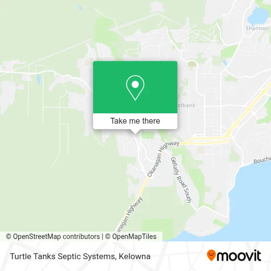 Turtle Tanks Septic Systems map