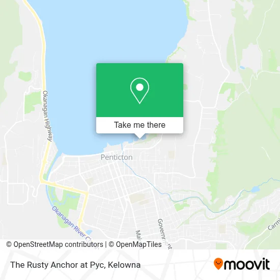 The Rusty Anchor at Pyc map