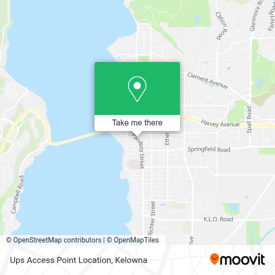 Ups Access Point Location plan