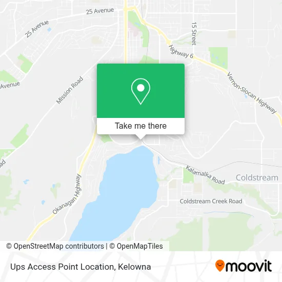 Ups Access Point Location plan