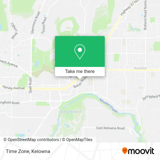 Time Zone map
