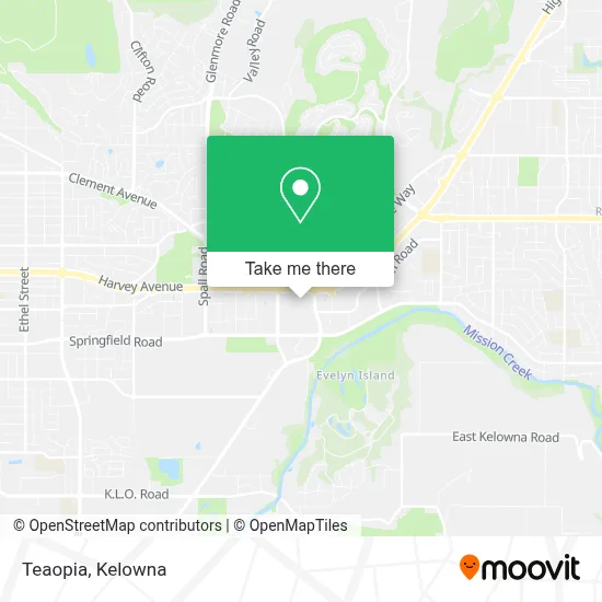 Teaopia map