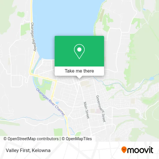 Valley First map