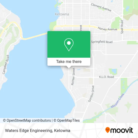 Waters Edge Engineering map