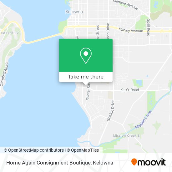 Home Again Consignment Boutique map