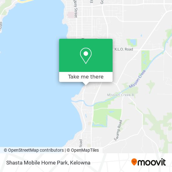 Shasta Mobile Home Park plan
