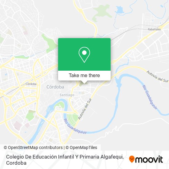 Colegio De Educación Infantil Y Primaria Algafequi map