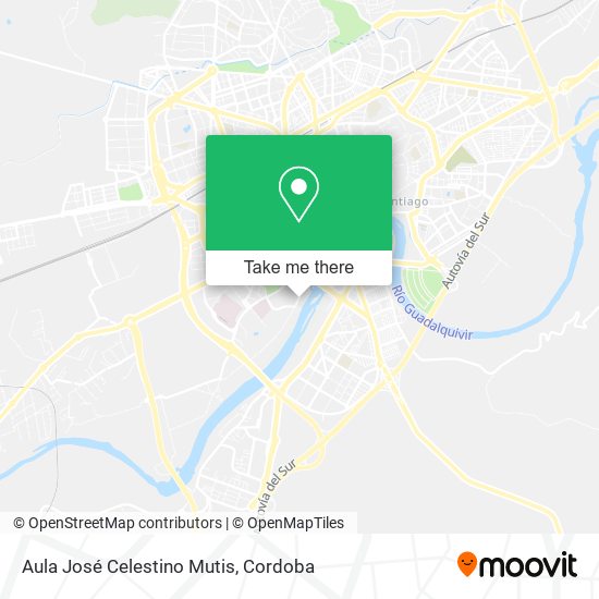 Aula José Celestino Mutis map