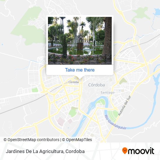 Jardines De La Agricultura map