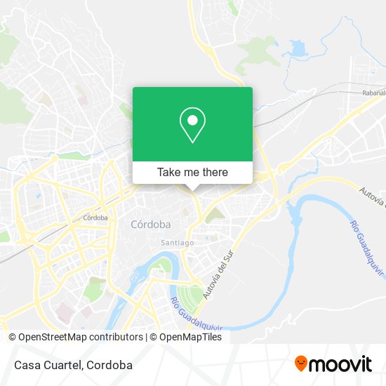 Casa Cuartel map