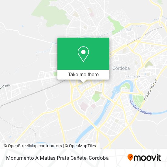 Monumento A Matías Prats Cañete map