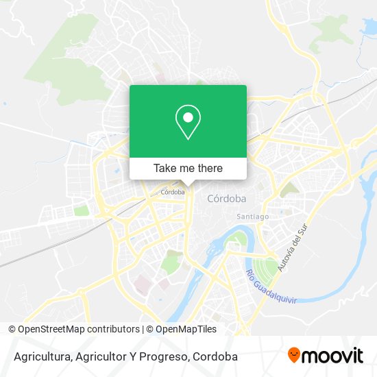 mapa Agricultura, Agricultor Y Progreso