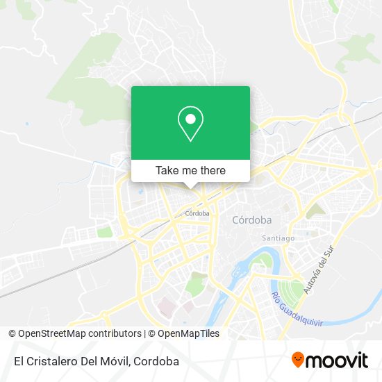 El Cristalero Del Móvil map