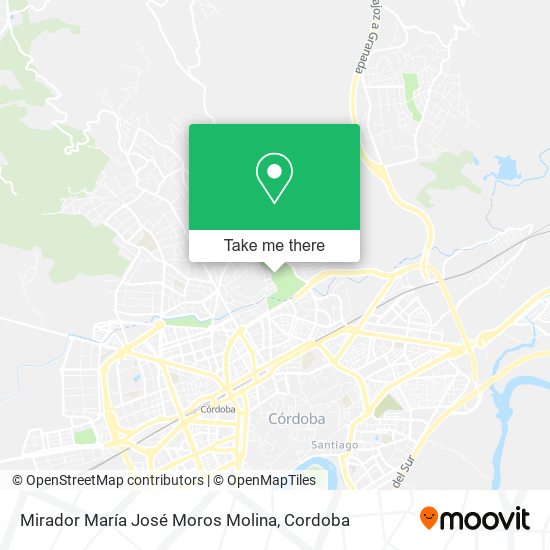 Mirador María José Moros Molina map