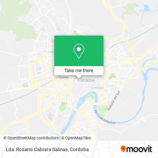 Lda. Rosario Cabrera Salinas map