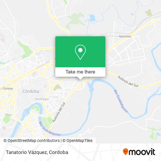 Tanatorio Vázquez map