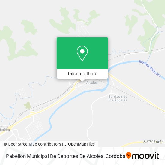 Pabellón Municipal De Deportes De Alcolea map