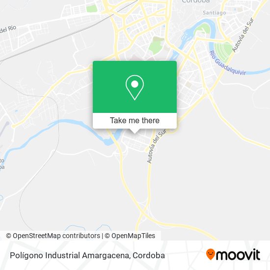 Polígono Industrial Amargacena map