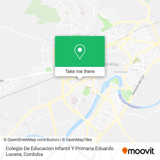 mapa Colegio De Educación Infantil Y Primaria Eduardo Lucena