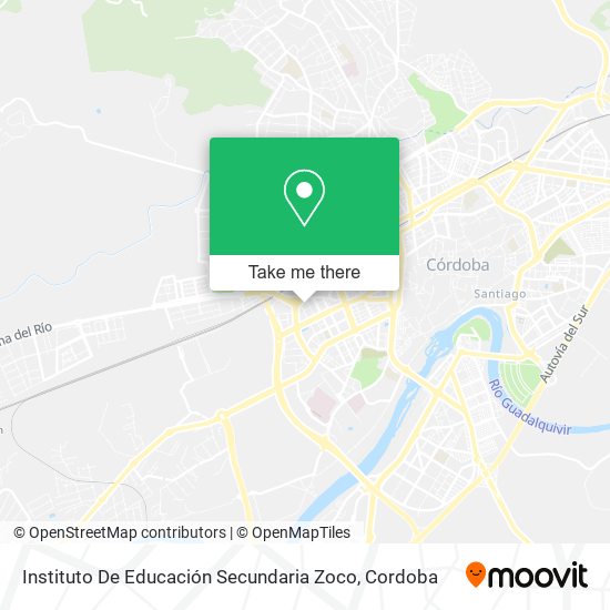 Instituto De Educación Secundaria Zoco map
