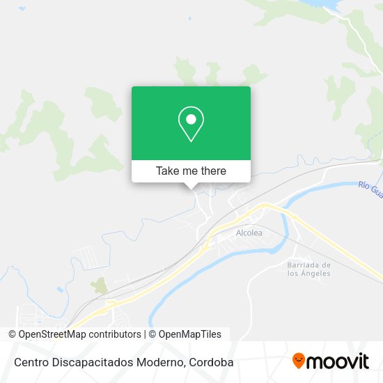 Centro Discapacitados Moderno map