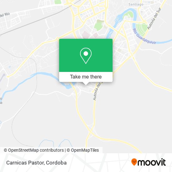 mapa Carnicas Pastor