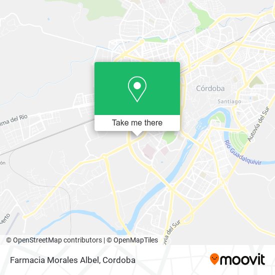 mapa Farmacia Morales Albel