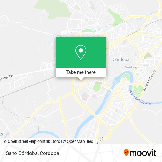 mapa Sano Córdoba