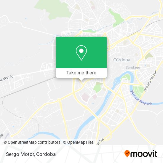 mapa Sergo Motor