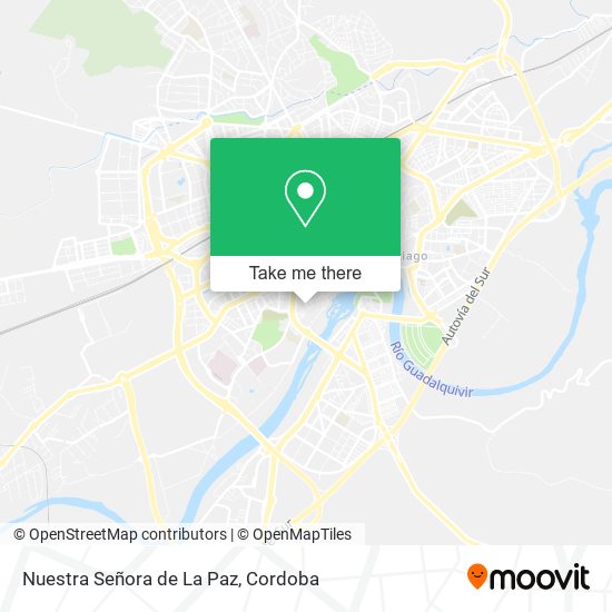 mapa Nuestra Señora de La Paz