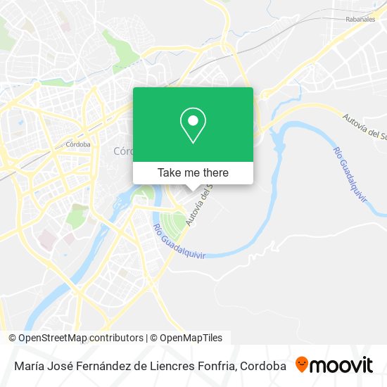 María José Fernández de Liencres Fonfria map