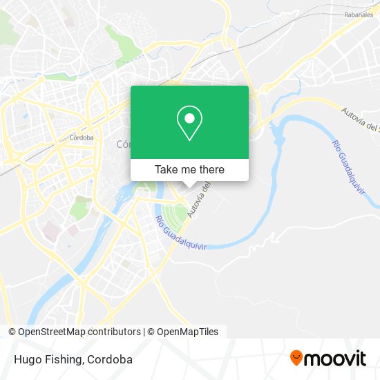 Hugo Fishing map