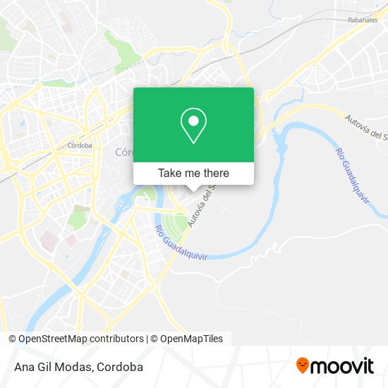 Ana Gil Modas map