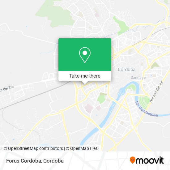 Forus Cordoba map