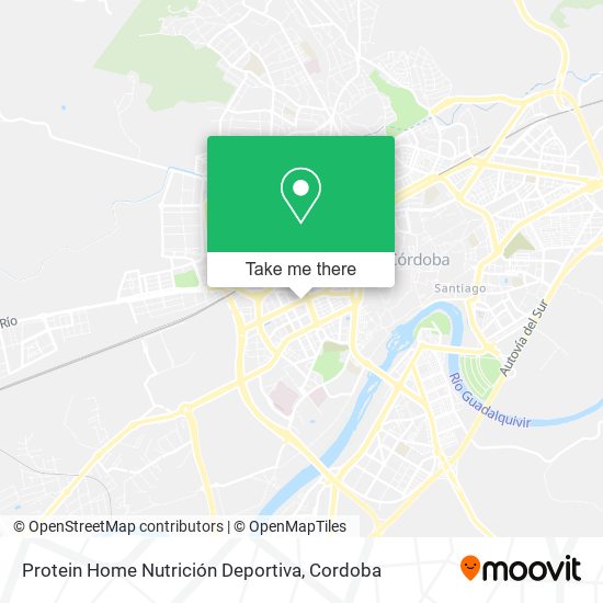 mapa Protein Home Nutrición Deportiva