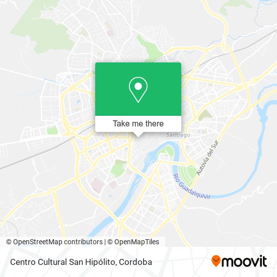 mapa Centro Cultural San Hipólito