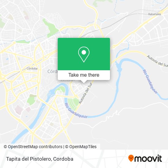 Tapita del Pistolero map