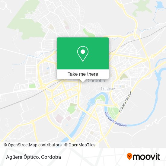 Agüera Óptico map