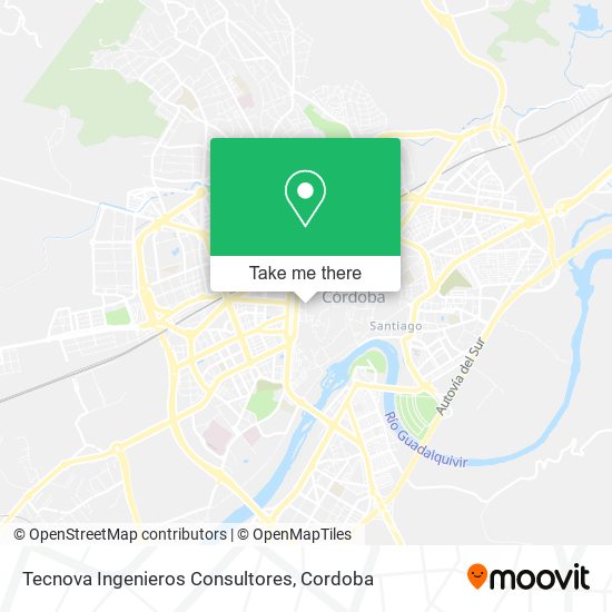 Tecnova Ingenieros Consultores map