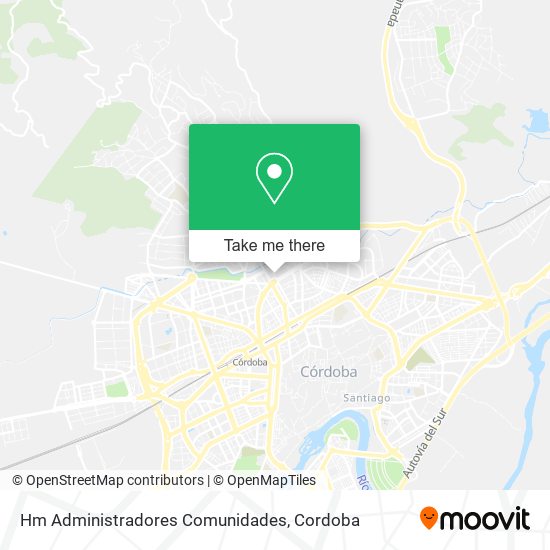 Hm Administradores Comunidades map