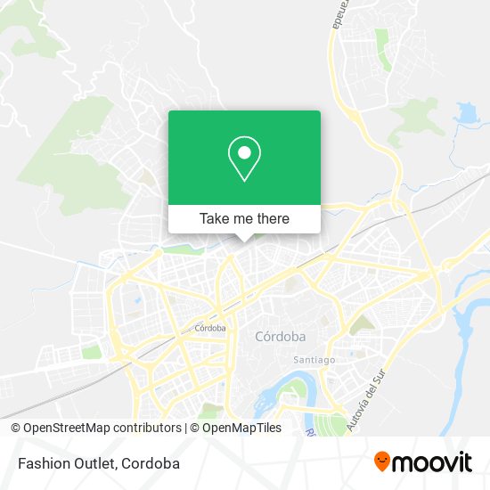 Fashion Outlet map
