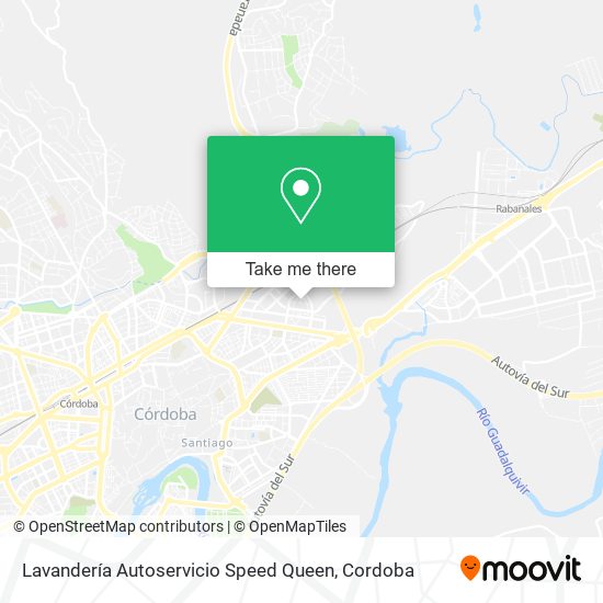 Lavandería Autoservicio Speed Queen map