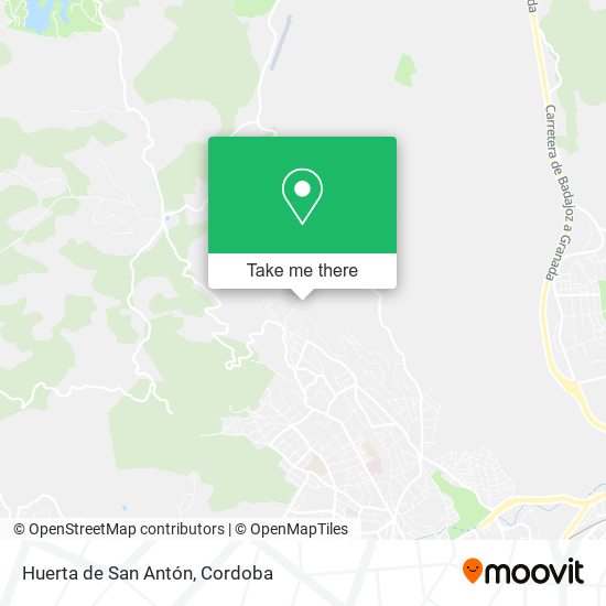 Huerta de San Antón map