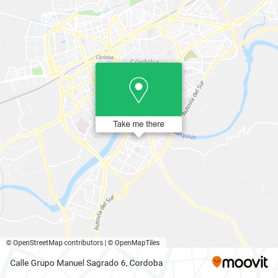Calle Grupo Manuel Sagrado 6 map