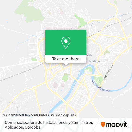 Comercializadora de Instalaciones y Suministros Aplicados map