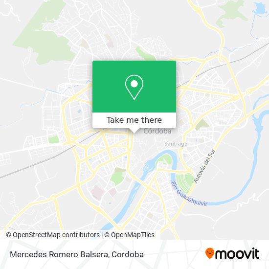 Mercedes Romero Balsera map