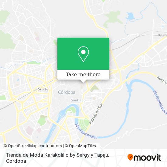 mapa Tienda de Moda Karakolillo by Sergy y Tapiju