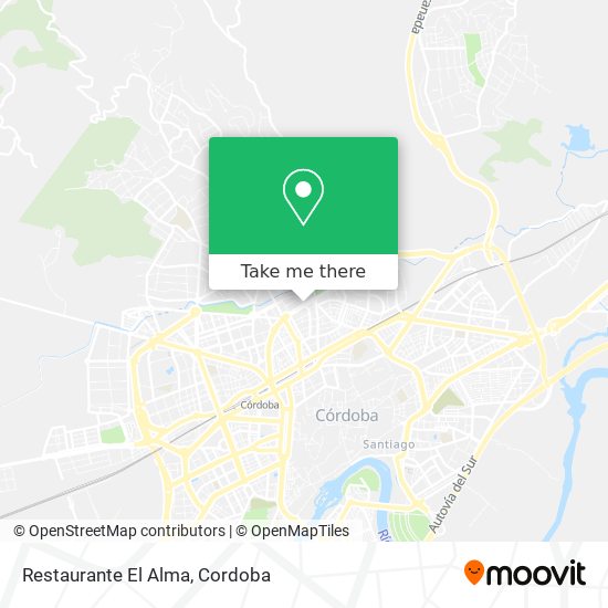 mapa Restaurante El Alma